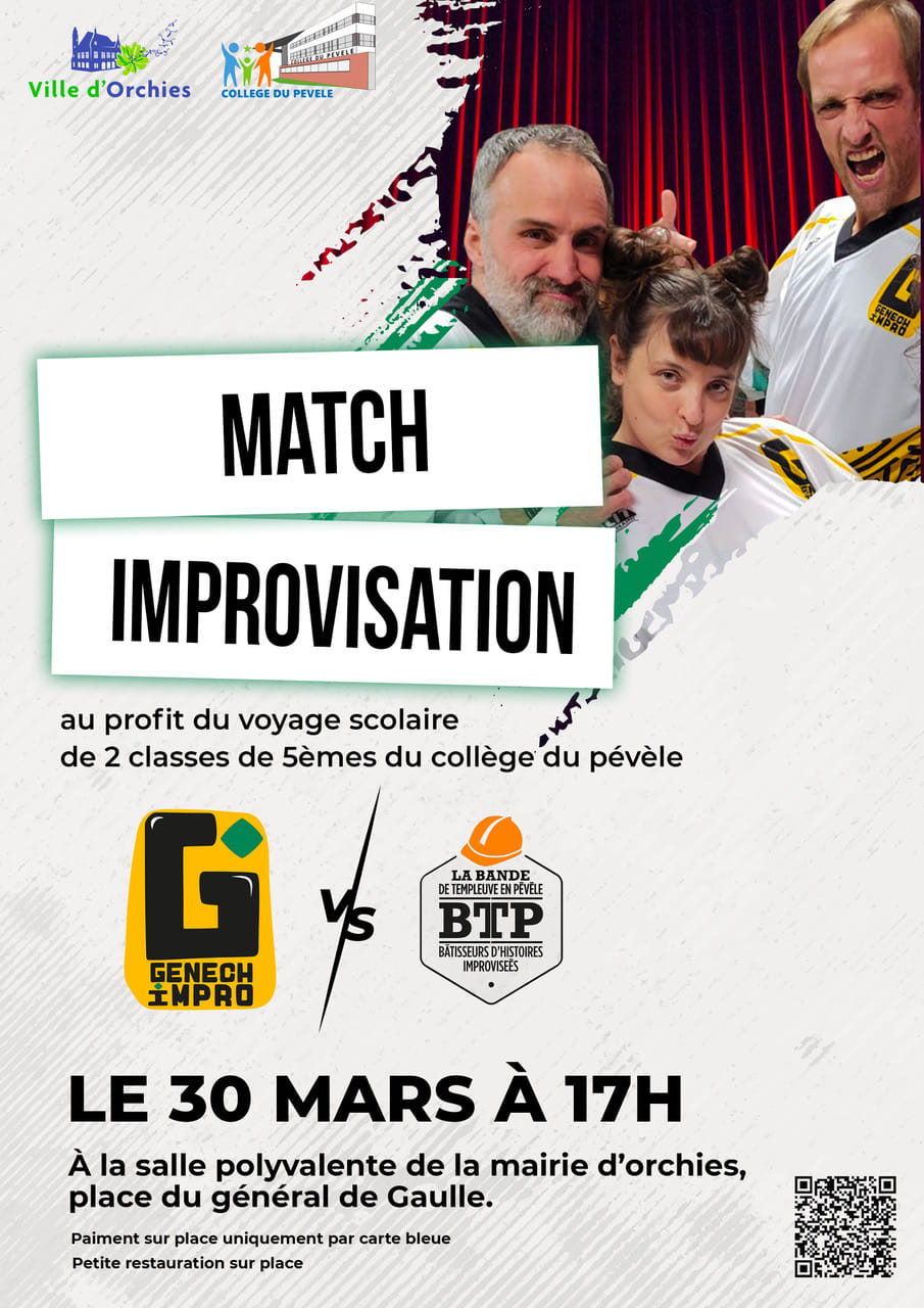 Evènement théâtre d’impro