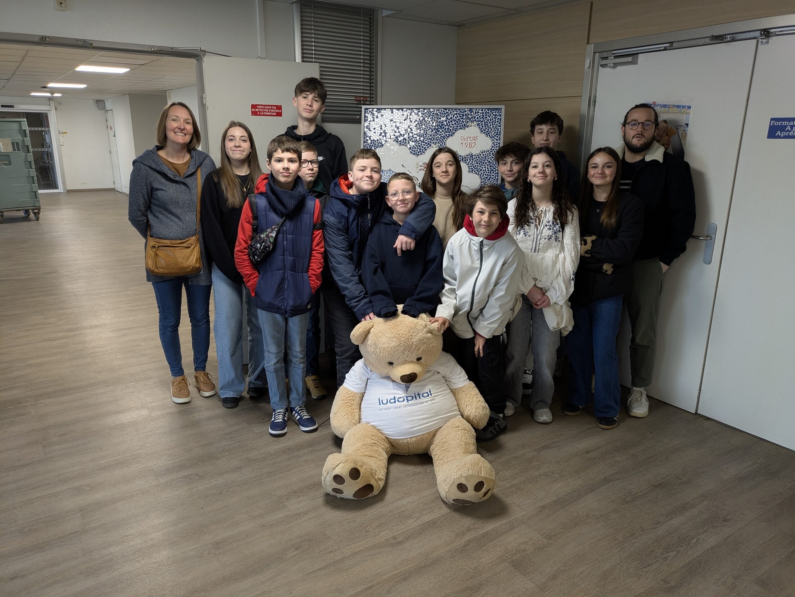 Visite de l’association Ludopital par le CVC